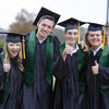 Hunter Green Graduation Stole by Wholesale Grad Supply