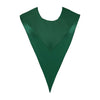 Hunter Green Graduation V-Stole by Wholesale Grad Supply