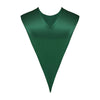 Hunter Green Graduation V-Stole by Wholesale Grad Supply