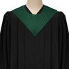 Hunter Green Graduation V-Stole by Wholesale Grad Supply