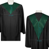 Hunter Green Graduation V-Stole by Wholesale Grad Supply