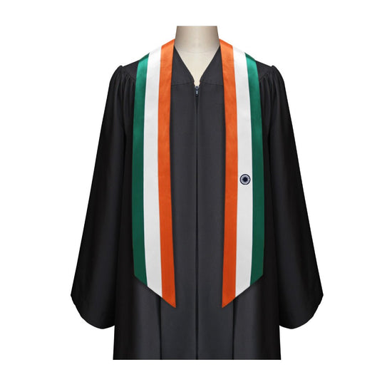 India International Graduation Stole/Sash Study Abroad Graduate by Wholesale Grad Supply