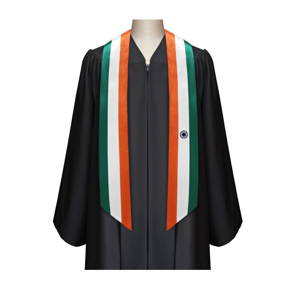 India International Graduation Stole/Sash Study Abroad Graduate by Wholesale Grad Supply