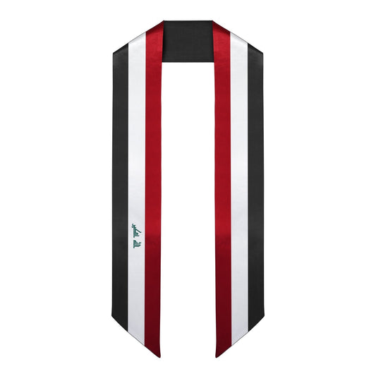 Iraq International Graduation Stole/Sash Study Abroad Graduate by Wholesale Grad Supply