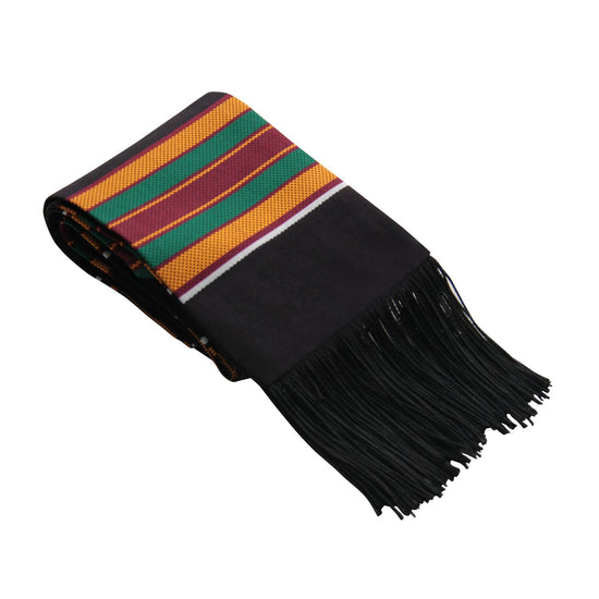 Kente Multi-Color Graduation Stole by Wholesale Grad Supply