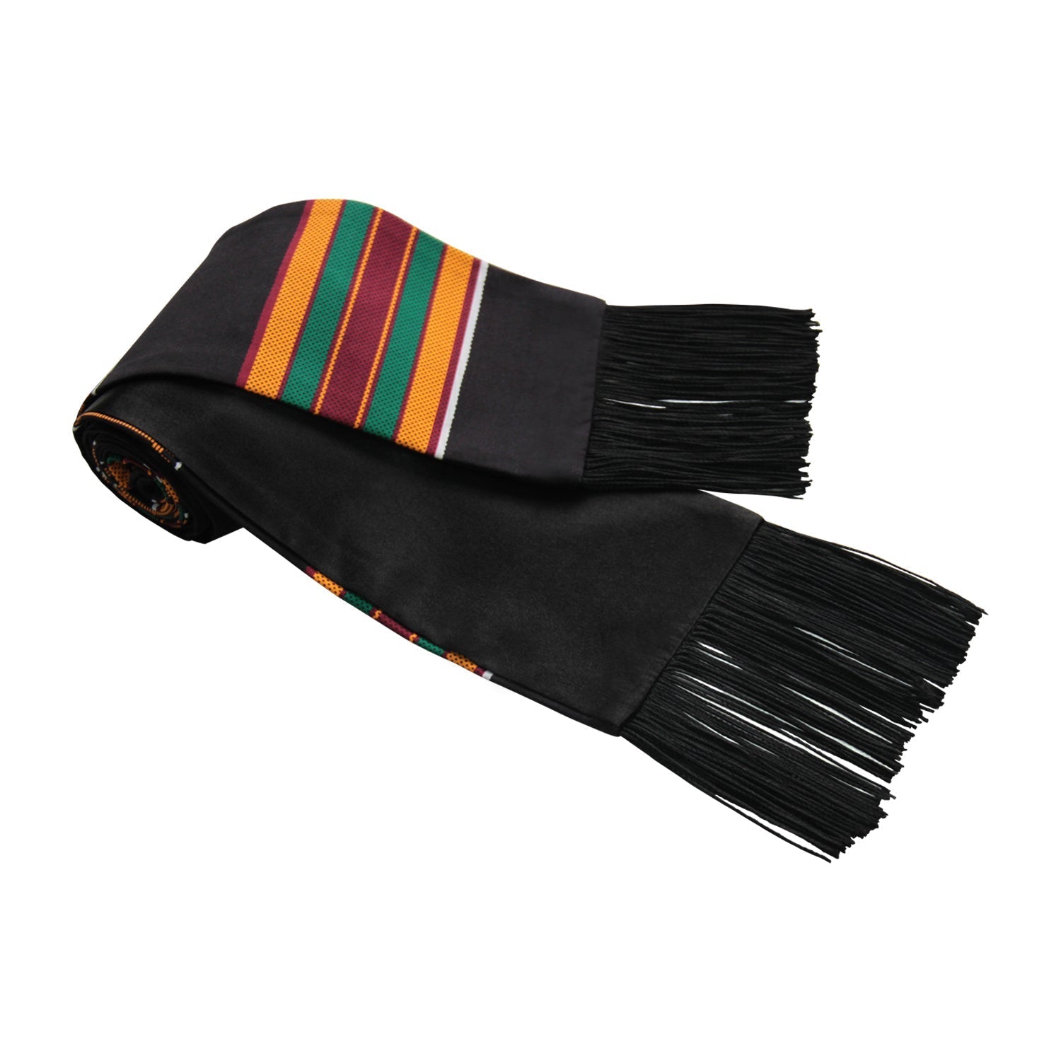 Kente Multi-Color Graduation Stole by Wholesale Grad Supply