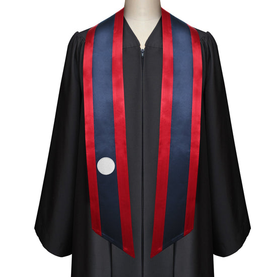 Laos International Graduation Stole/Sash Study Abroad Graduate by Wholesale Grad Supply
