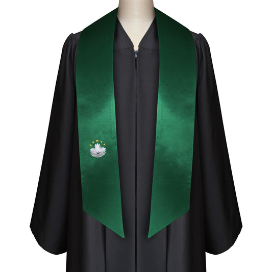 Macau International Graduation Stole/Sash Study Abroad Graduate by Wholesale Grad Supply