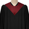 Maroon Graduation V-Stole by Wholesale Grad Supply