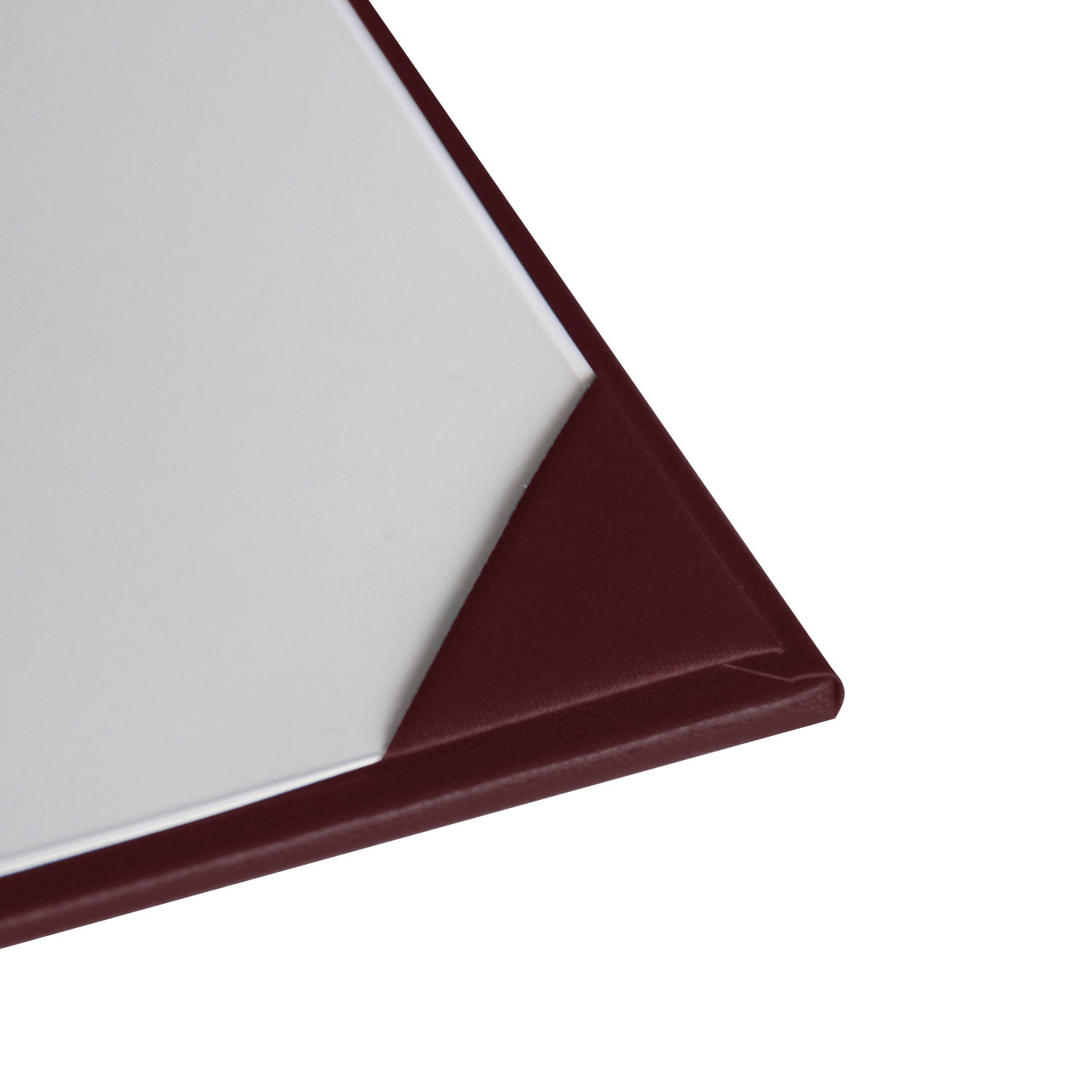 Maroon Imprinted Diploma Cover for 8.5" x 11" diploma by Wholesale Grad Supply
