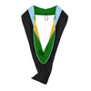 Masters Hood For Education, Counseling & Guidance, Arts in Education - Light Blue/Green/Gold by Wholesale Grad Supply