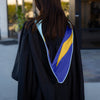 Masters Hood For Education, Counseling & Guidance, Arts in Education - Light Blue/Royal Blue/Gold by Wholesale Grad Supply