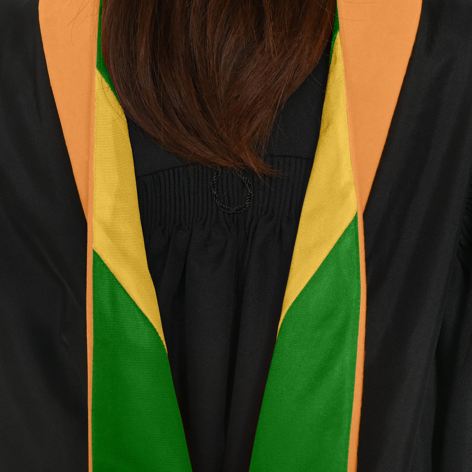 Masters Hood For Engineering, Civil Engineering - Orange/Green/Gold by Wholesale Grad Supply