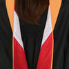 Masters Hood For Engineering, Civil Engineering - Orange/Red/White by Wholesale Grad Supply