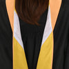 Masters Hood For Nursing - Apricot/Gold/White by Wholesale Grad Supply