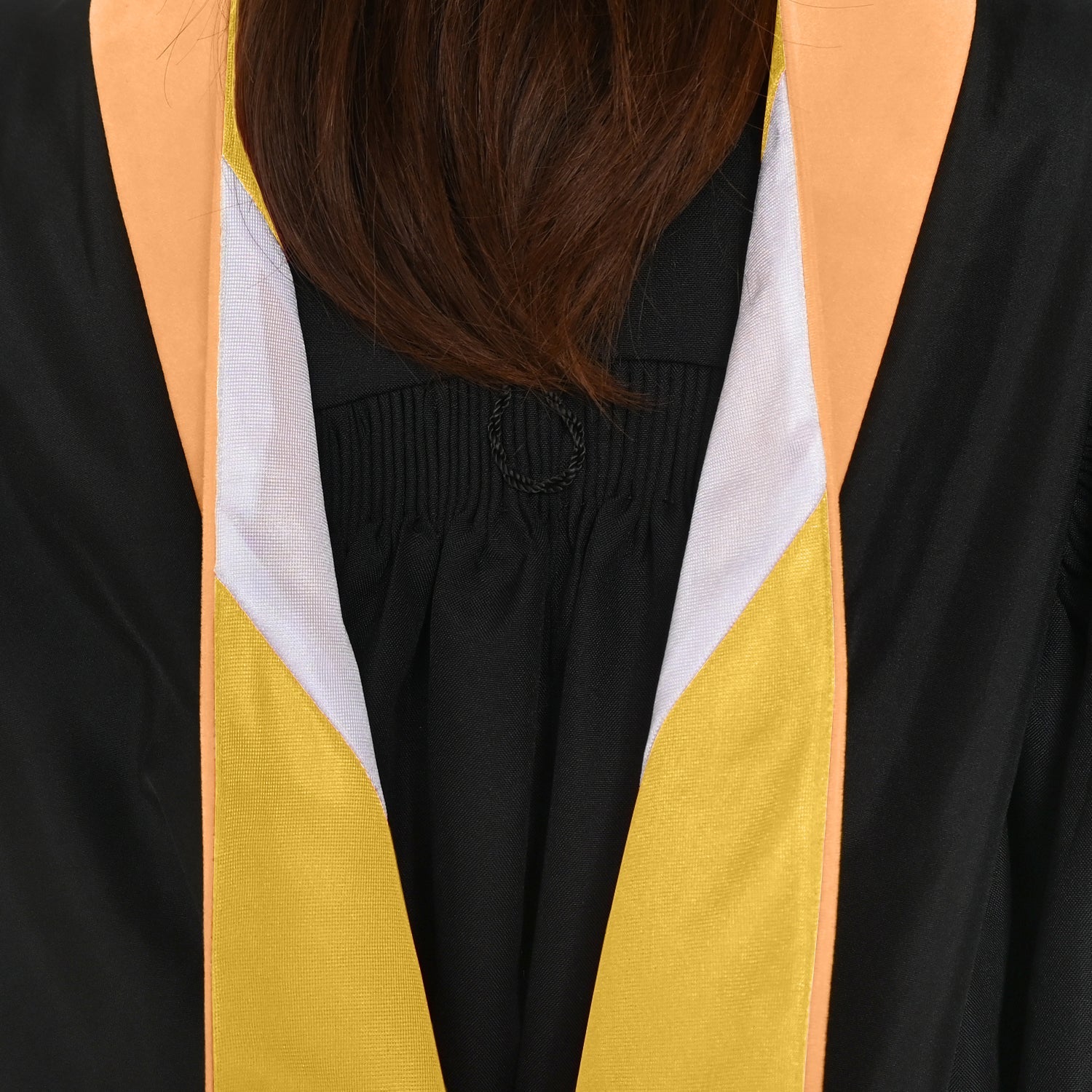Masters Hood For Nursing - Apricot/Gold/White by Wholesale Grad Supply