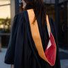 Masters Hood For Nursing - Apricot/Red/White by Wholesale Grad Supply