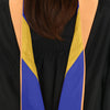 Masters Hood For Nursing - Apricot/Royal Blue/Gold by Wholesale Grad Supply