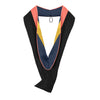 Masters Hood For Public Health - Salmon/Navy Blue/Gold by Wholesale Grad Supply