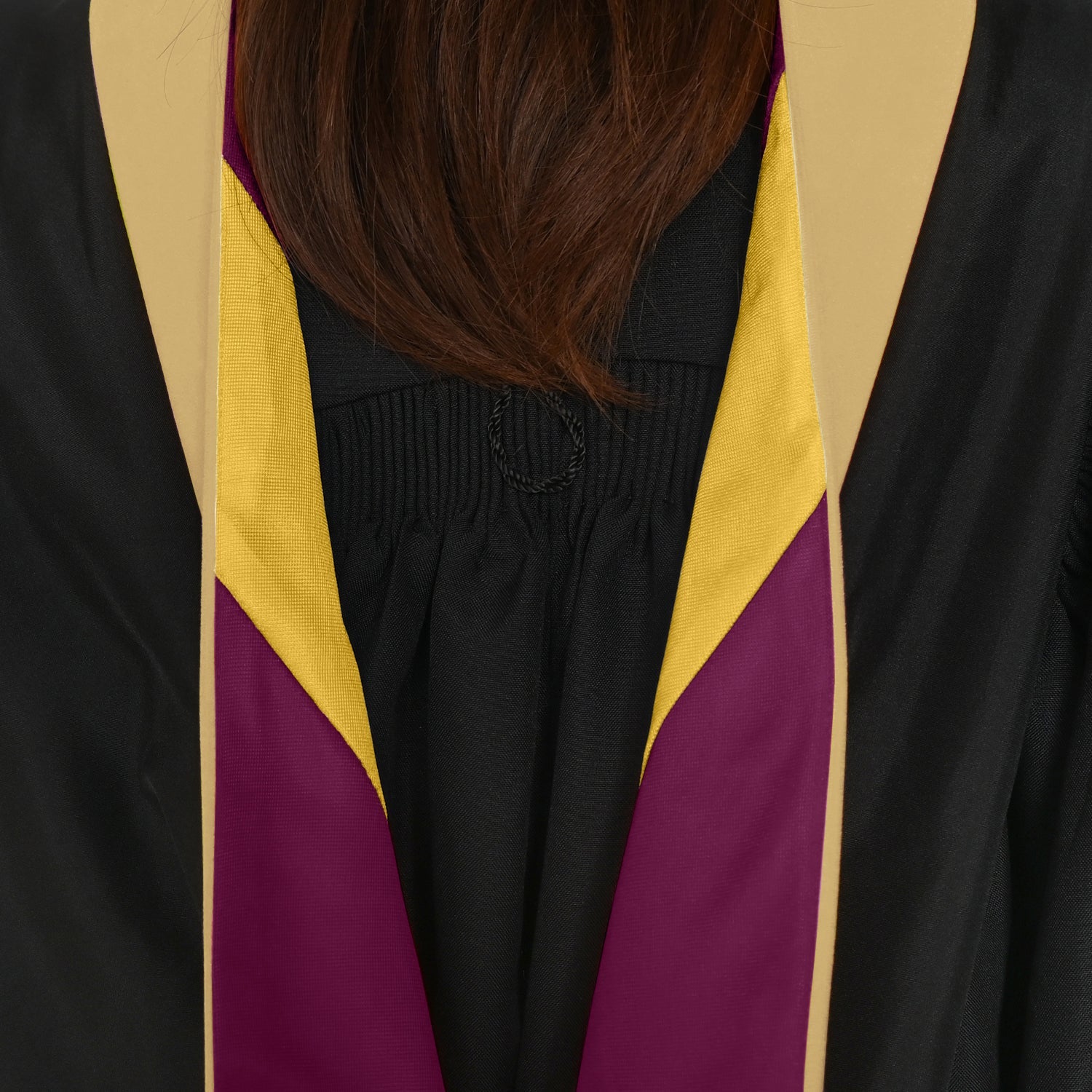 Masters Hood For Social Work, Social Science, Social Service - Citron/Maroon/Gold by Wholesale Grad Supply