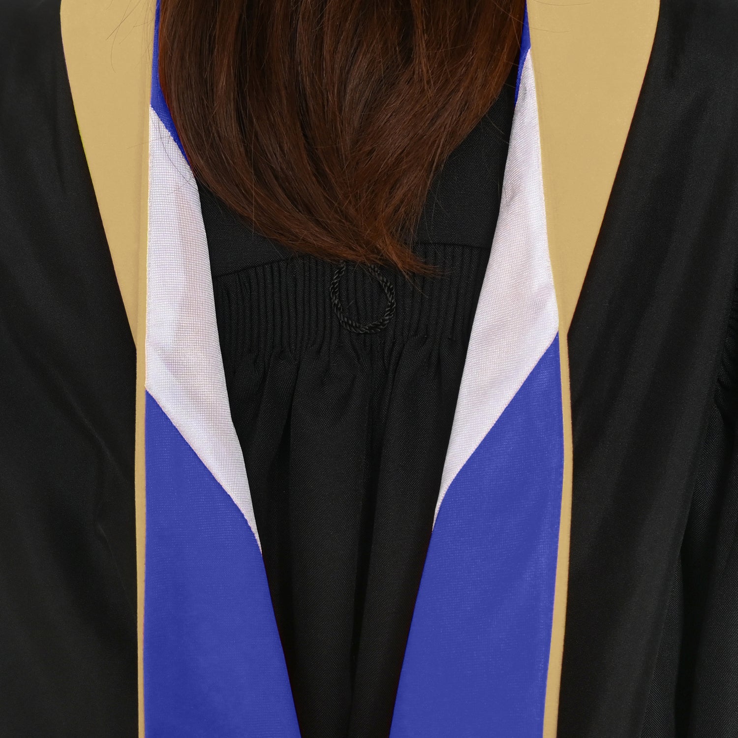 Masters Hood For Social Work, Social Science, Social Service - Citron/Royal Blue/White by Wholesale Grad Supply