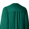 Matte Emerald Green Graduation Gown by Wholesale Grad Supply