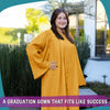 Matte Gold Graduation Gown by Wholesale Grad Supply