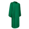 Matte Green Graduation Gown by Wholesale Grad Supply