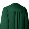 Matte Hunter Green Graduation Gown by Wholesale Grad Supply