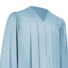 Matte Light Blue Graduation Gown by Wholesale Grad Supply