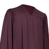 Matte Maroon Graduation Gown by Wholesale Grad Supply