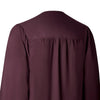 Matte Maroon Graduation Gown by Wholesale Grad Supply
