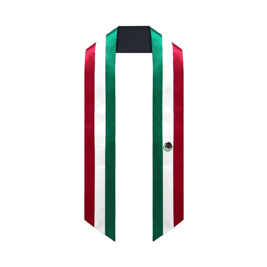 Mexico International Graduation Stole/Sash Study Abroad Graduate by Wholesale Grad Supply