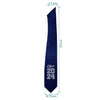 Navy Blue Class of 2024 Graduation Stole/Sash with Classic Tips by Wholesale Grad Supply