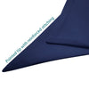 Navy Blue Graduation V-Stole by Wholesale Grad Supply
