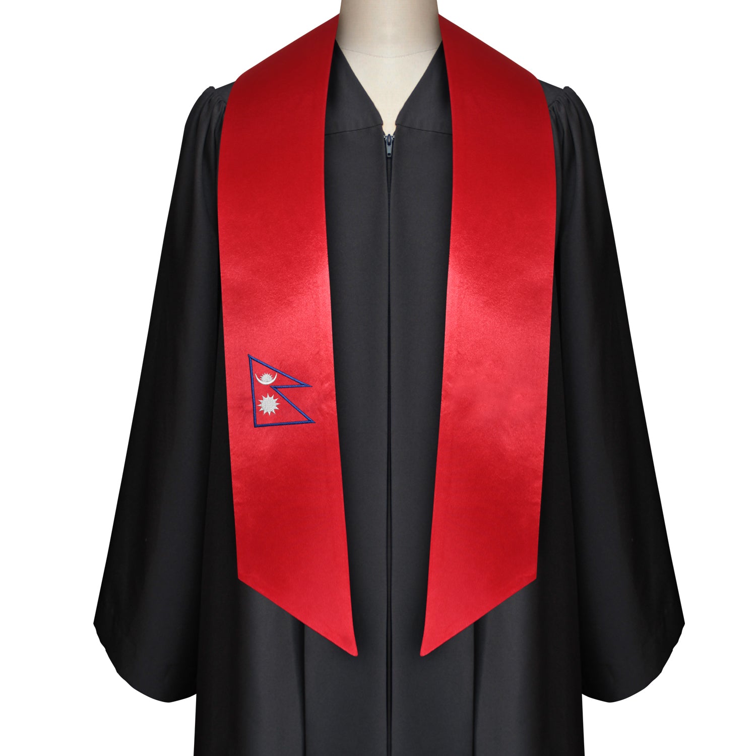Nepal International Graduation Stole/Sash Study Abroad Graduate by Wholesale Grad Supply