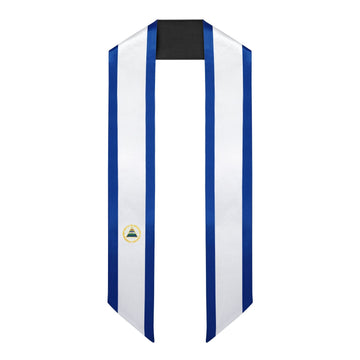 Nicaragua International Graduation Stole/Sash Study Abroad Graduate by Wholesale Grad Supply