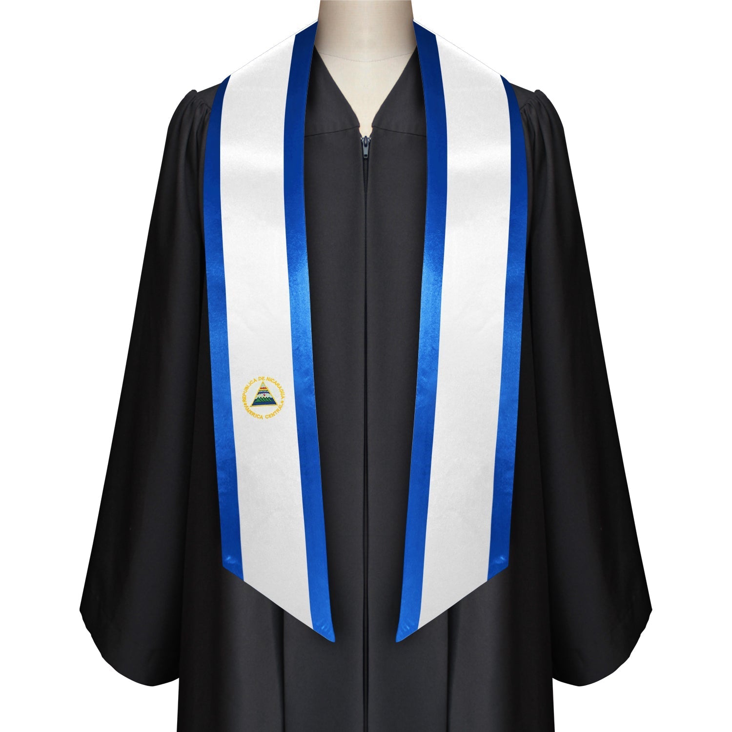 Nicaragua International Graduation Stole/Sash Study Abroad Graduate by Wholesale Grad Supply