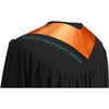 Orange Class of 2025 Graduation Stole/Sash with Classic Tips by Wholesale Grad Supply