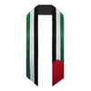 Palestine International Graduation Stole/Sash Study Abroad Graduate by Wholesale Grad Supply
