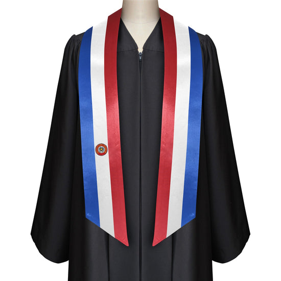 Paraguay International Graduation Stole/Sash Study Abroad Graduate by Wholesale Grad Supply