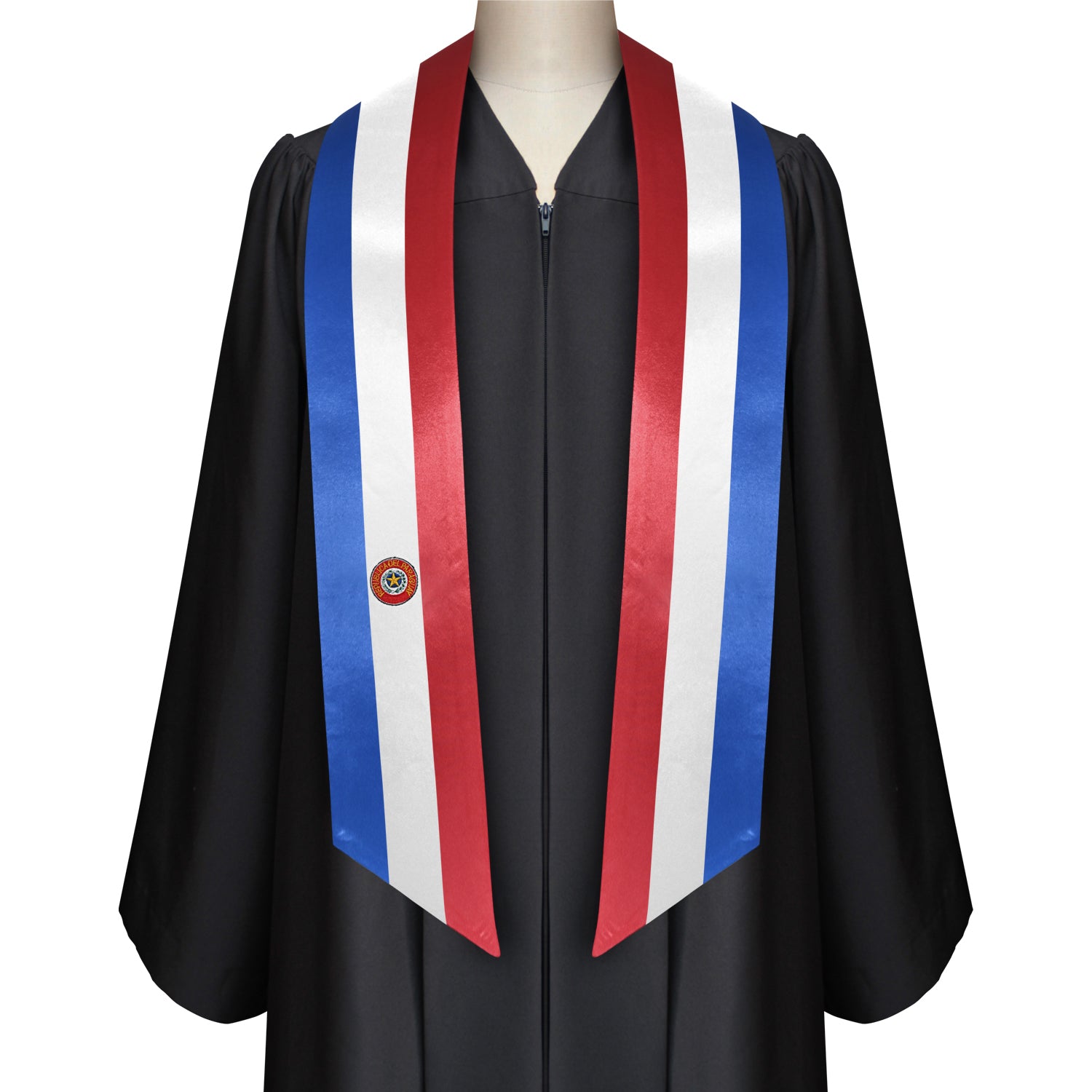 Paraguay International Graduation Stole/Sash Study Abroad Graduate by Wholesale Grad Supply
