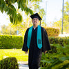 Peacock Class of 2024 Graduation Stole/Sash with Classic Tips by Wholesale Grad Supply