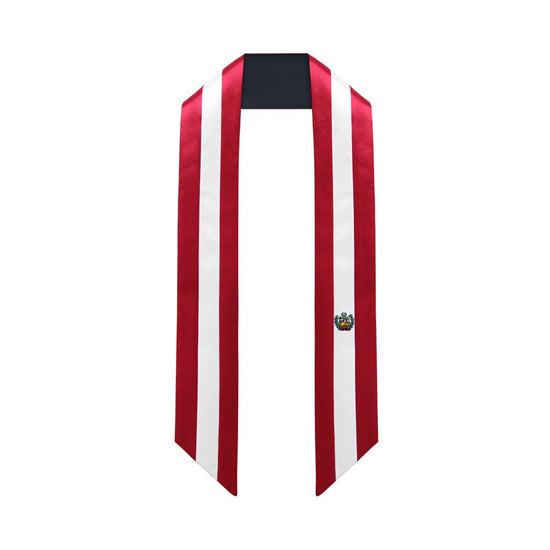 Peru International Graduation Stole/Sash Study Abroad Graduate by Wholesale Grad Supply