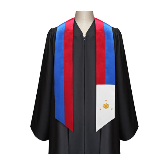 Philippines International Graduation Stole/Sash Study Abroad Graduate by Wholesale Grad Supply