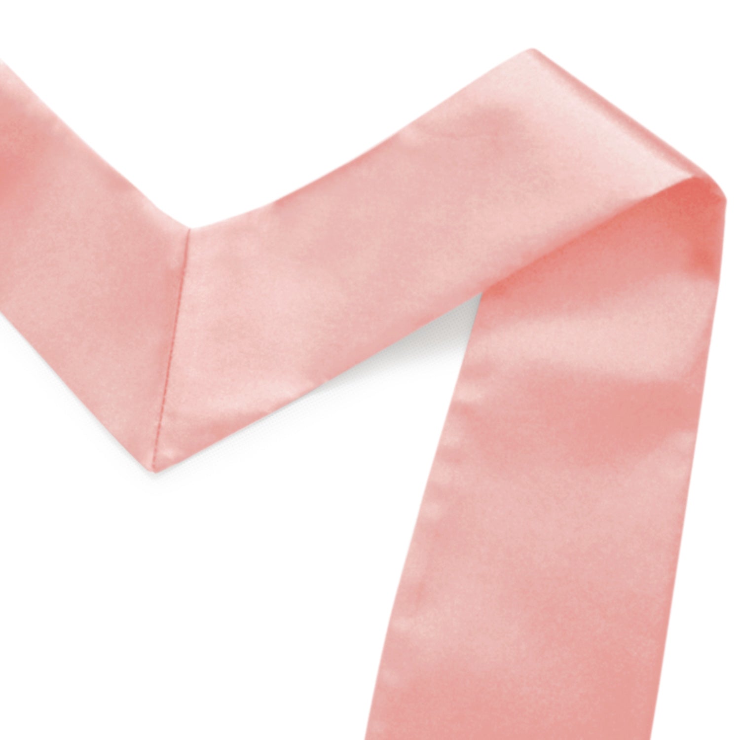 Pink Class of 2024 Graduation Stole/Sash with Classic Tips by Wholesale Grad Supply