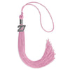 Pink Graduation Tassel with Silver Bling Charm by Wholesale Grad Supply
