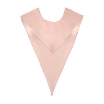 Pink Graduation V-Stole by Wholesale Grad Supply