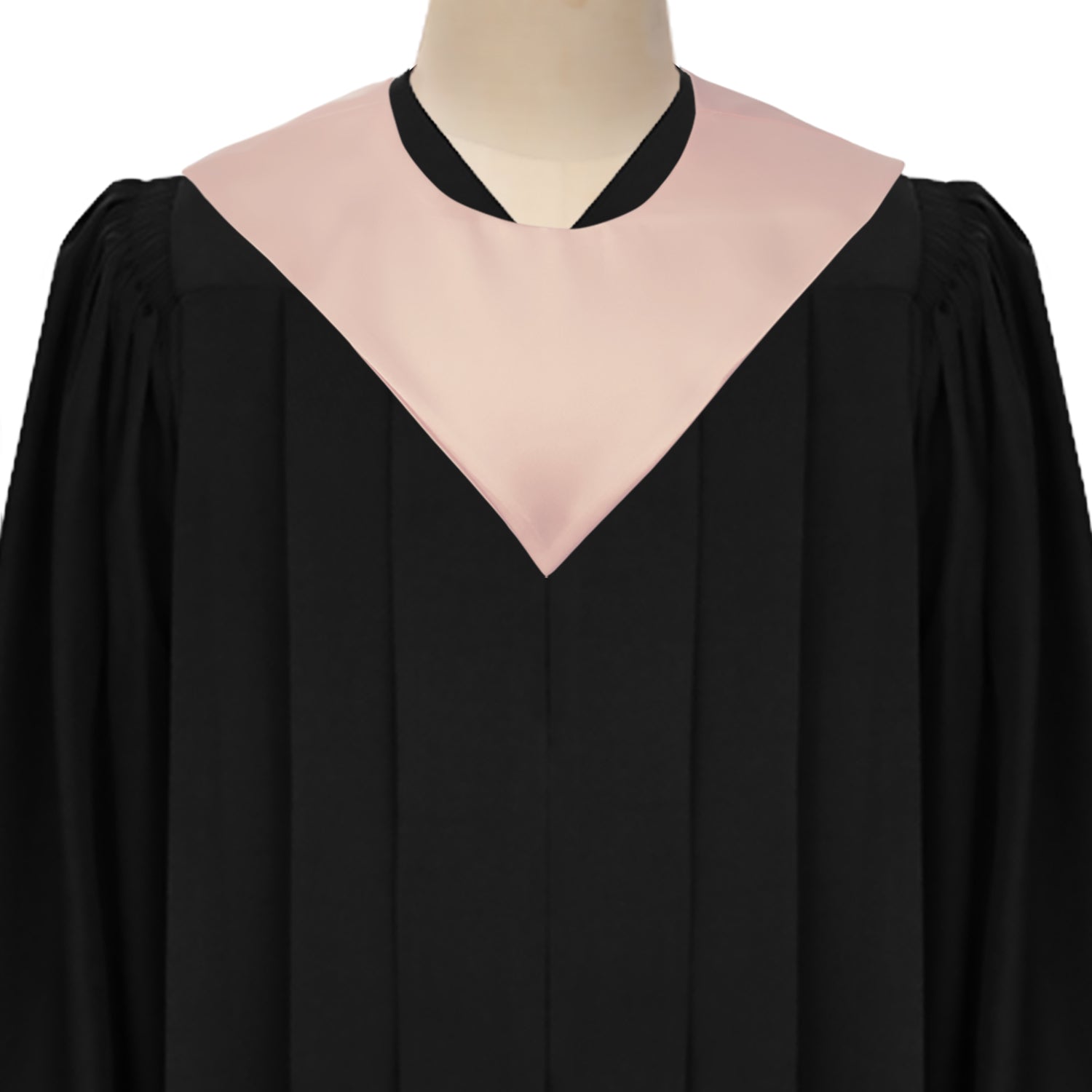 Pink Graduation V-Stole by Wholesale Grad Supply