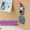 Pink Tassel with Photo Frame Charm and Bling Charm by Wholesale Grad Supply